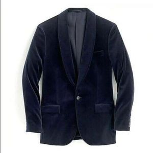 J.CREW Ludlow velvet blazer 36S